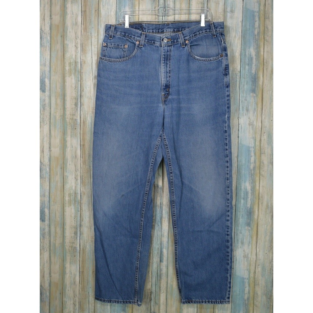 Vintage Levi's 550 Men's Relaxed Fit Jeans Size 38x32 Made In USA Blue